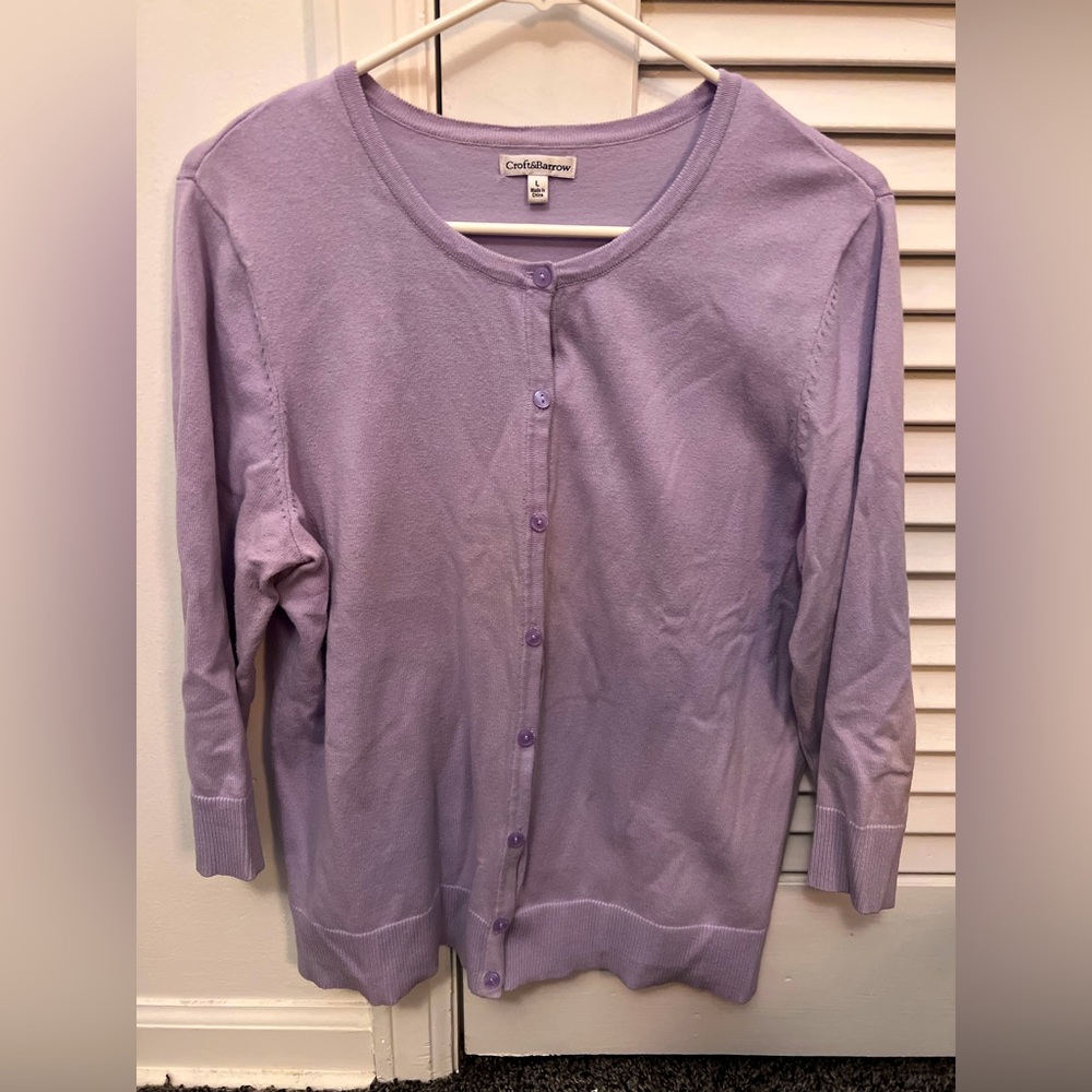 Croft & Barrow Cardigan Sweater